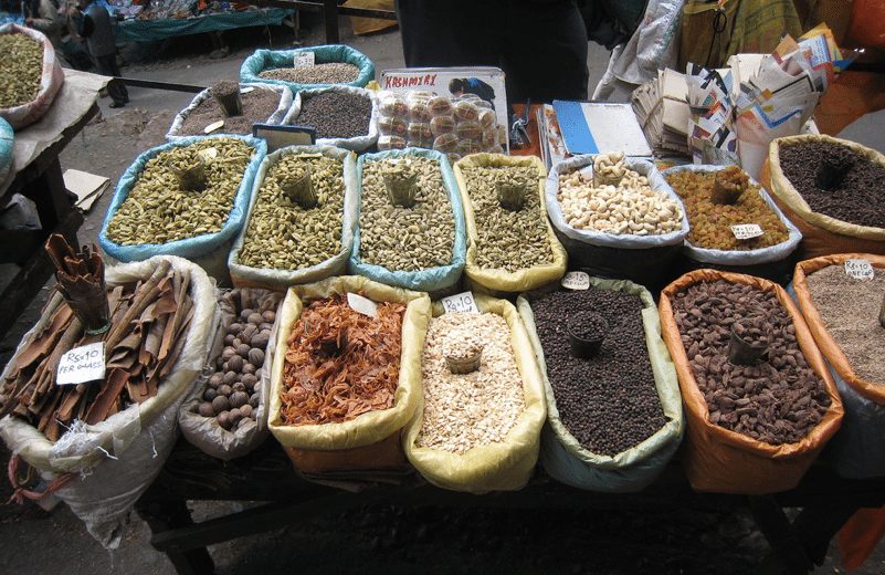 Masala Chai Spices at Indian market