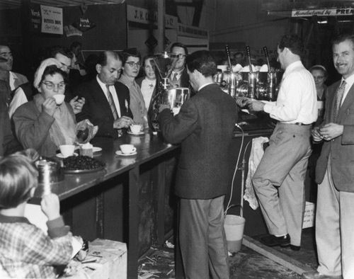 The history of coffee in Australia.